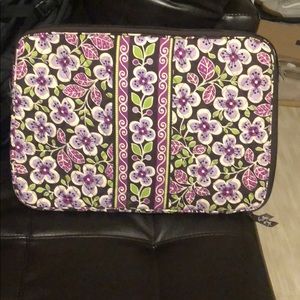 Vera Bradley laptop sleeve for 17” laptop